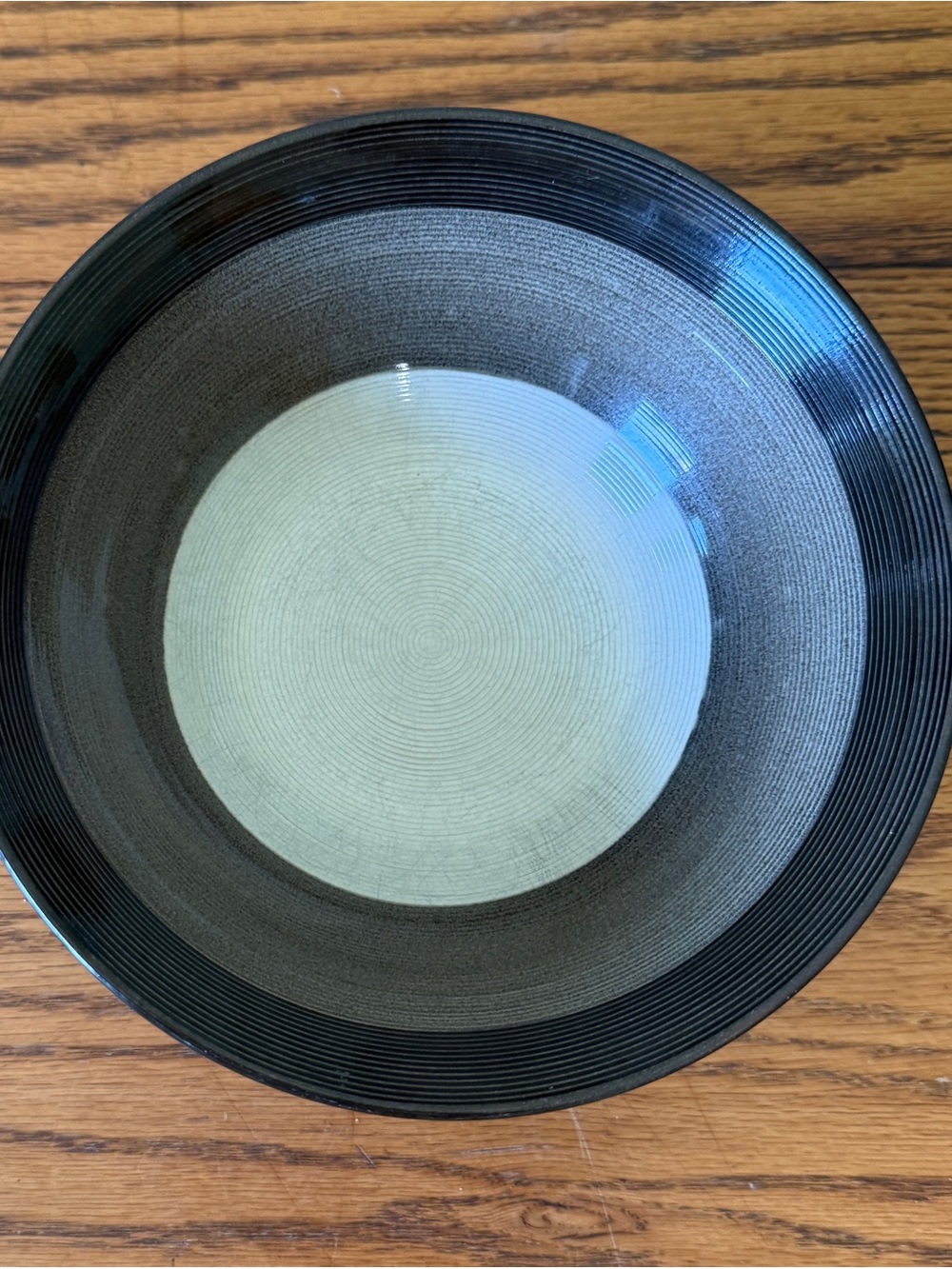 Set of 4 Sango 7.5” Soup Cereal Bowls Capri Black 4810 - Picture 7 of 10